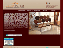 Tablet Screenshot of cimmasuites.com.ar